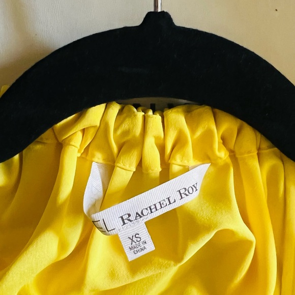 Rachel Roy Canary Yellow Braided Halter - Picture 4 of 4